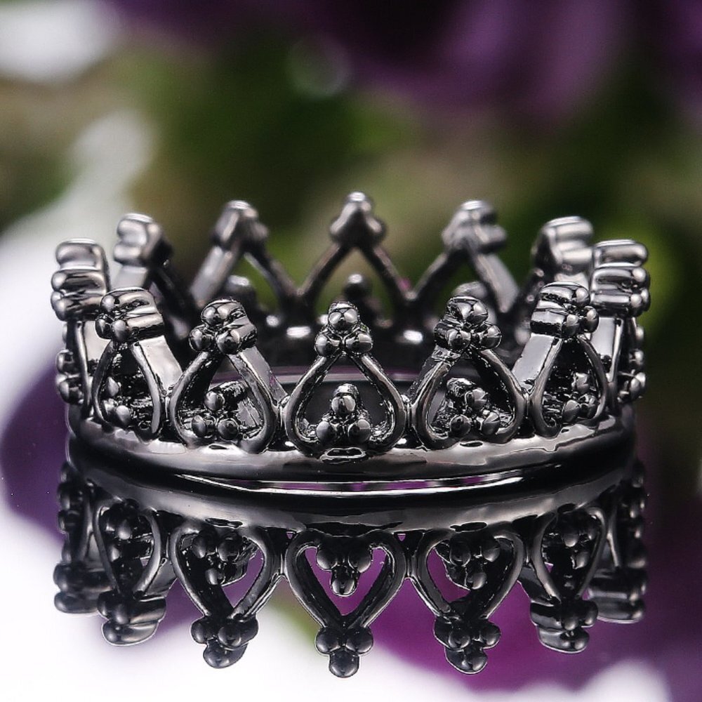 Heart Wreath Basic Simple Colorful Heart Rings for Women, PD526